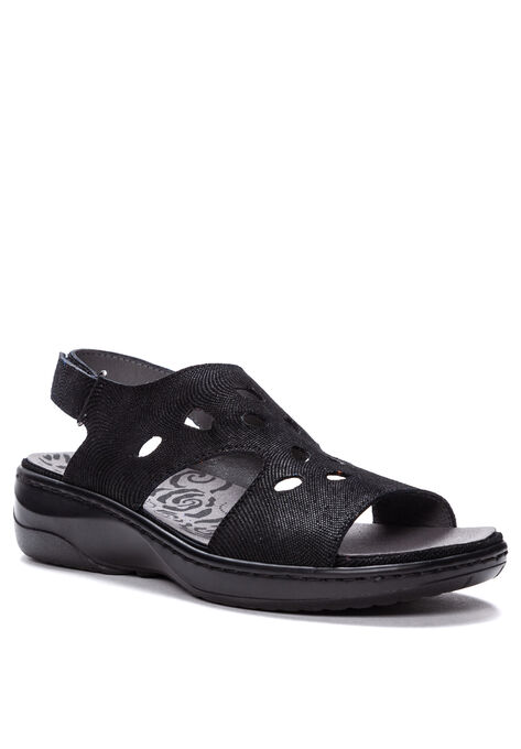 Gabbie Sandals, BLACK, hi-res image number null