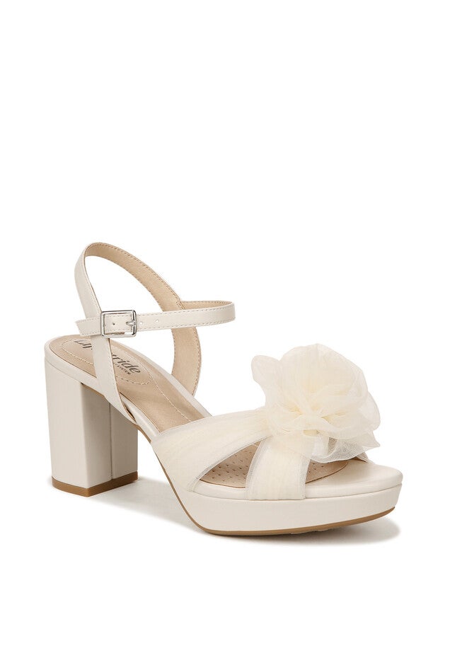 Last Dance 3 Sandal, BONE WHITE FABRIC, hi-res image number null