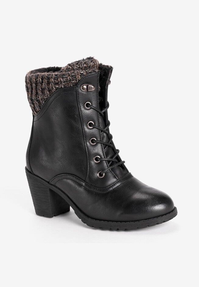 Lacy Lori Water Resistant Boot, BLACK, hi-res image number null