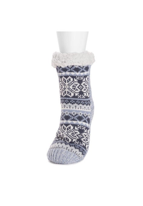Cable Slipper Socks, , alternate image number null