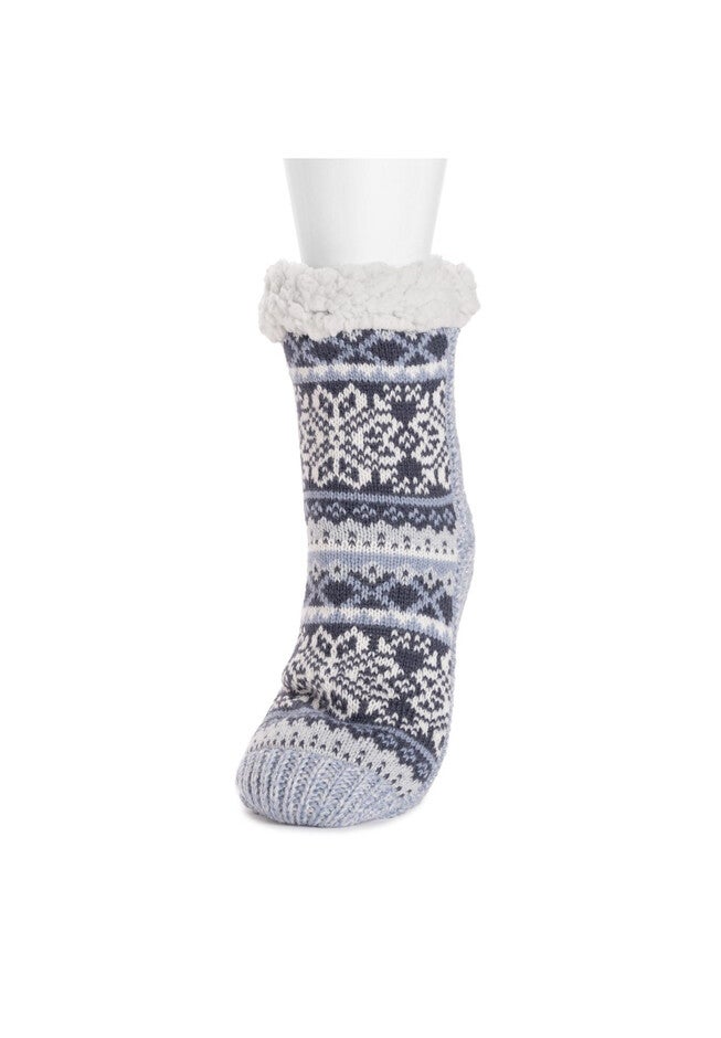 Cable Slipper Socks, , alternate image number null