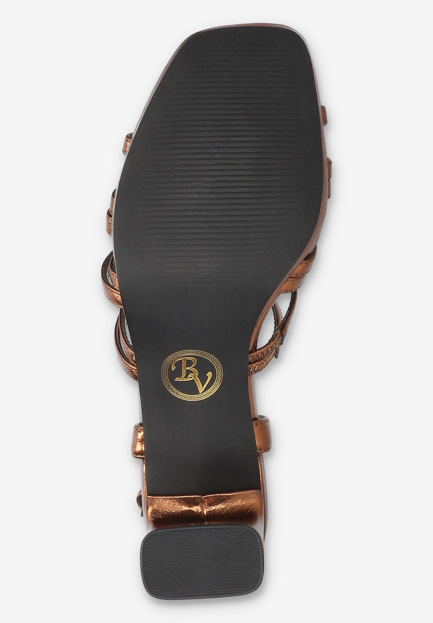 Damsel Square Toe Heeled Sandal, BRONZE METALLIC, alternate image number 5