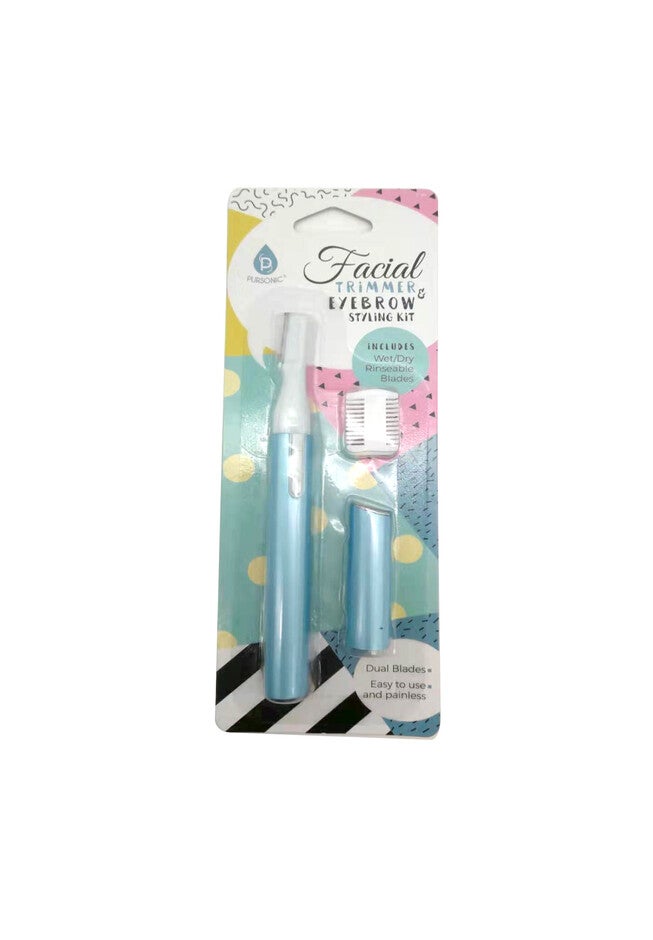 Facial Trimmer And Eyebrow Styling Kit, , alternate image number null