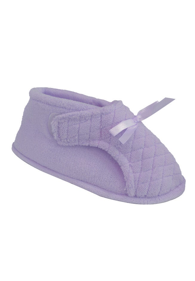 Micro Chenille Adjustable Slipper by Muk Luks®, LAVENDER, hi-res image number null
