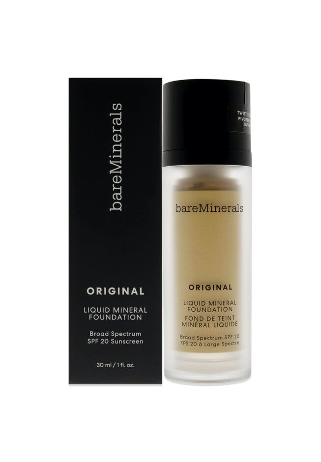 Original Liquid Mineral Foundation Spf 20 1 Oz Foundation, GOLDEN BEIGE, hi-res image number 0