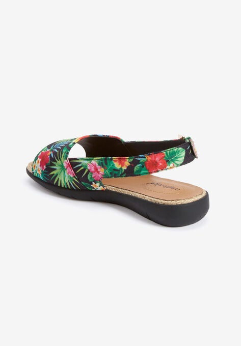 The Adele Sling Sandal, , on-hover image number null