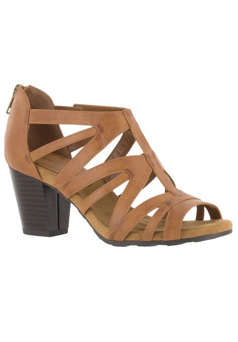 Amaze Sandal by Easy Street®, COGNAC, hi-res image number null