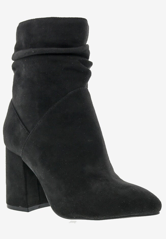 Carson Bootie, BLACK MICROSUEDE, hi-res image number 0