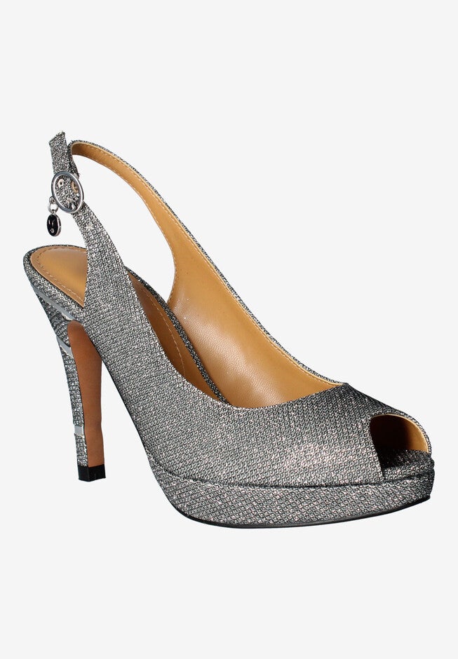 Onille Slingback Pump, PEWTER, hi-res image number 0