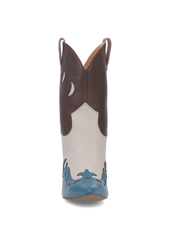 Saucy Mid Calf Western Boot, , alternate image number 4