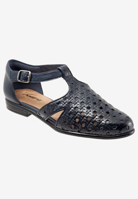 Leatha Open Weave Sandal , NAVY, hi-res image number null