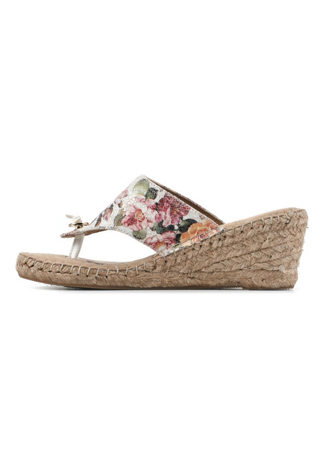 White Mountain Beachball Wedge Espadrille, , alternate image number 3