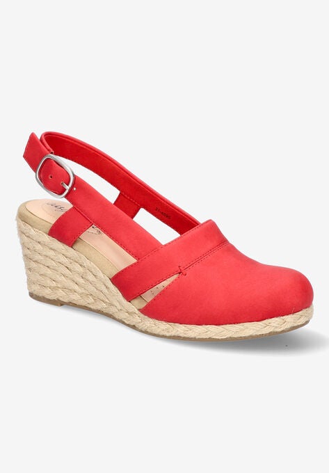 Stargaze Slingback Espadrille, RED, hi-res image number null