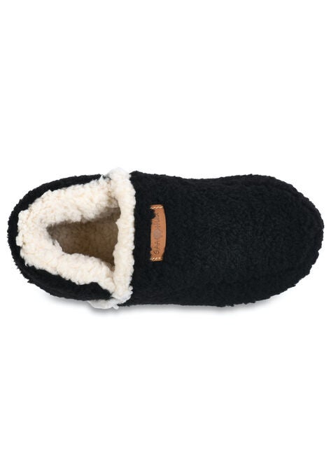 Womens Berber Ankle Slipper Boot Slippers, , alternate image number null