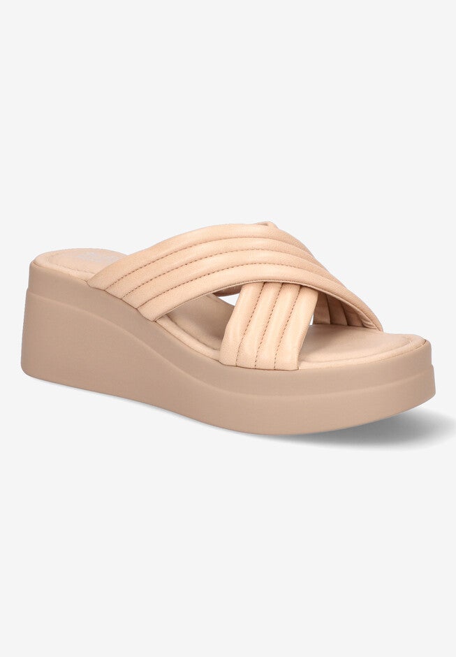 Maz-Italy Sandal, NUDE LEATHER, hi-res image number 0