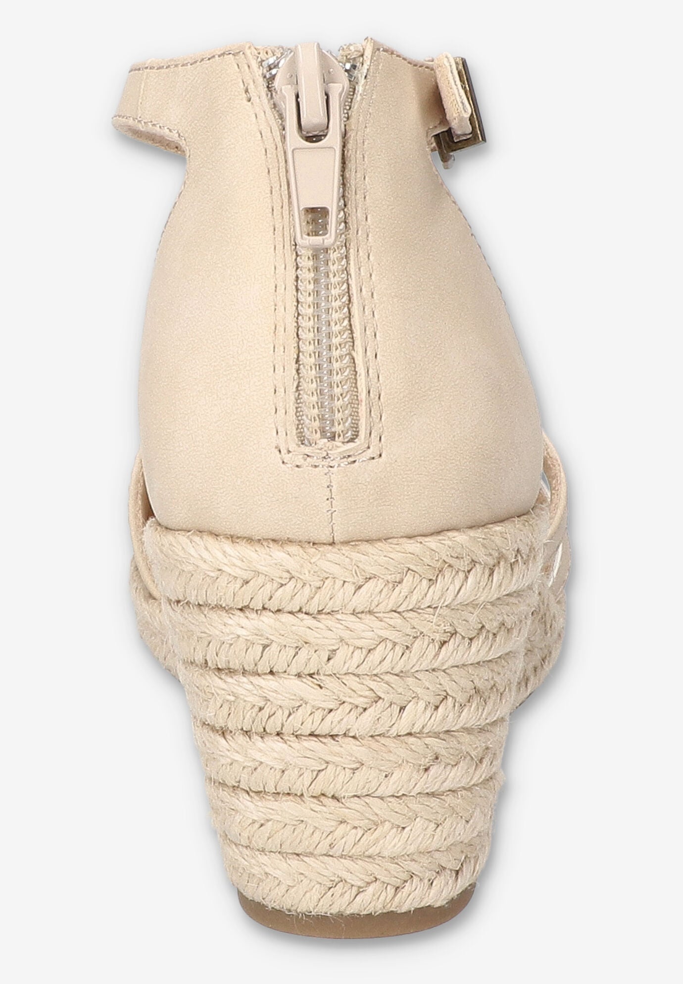 Daytona Espadrille Wedge, BONE, alternate image number 3