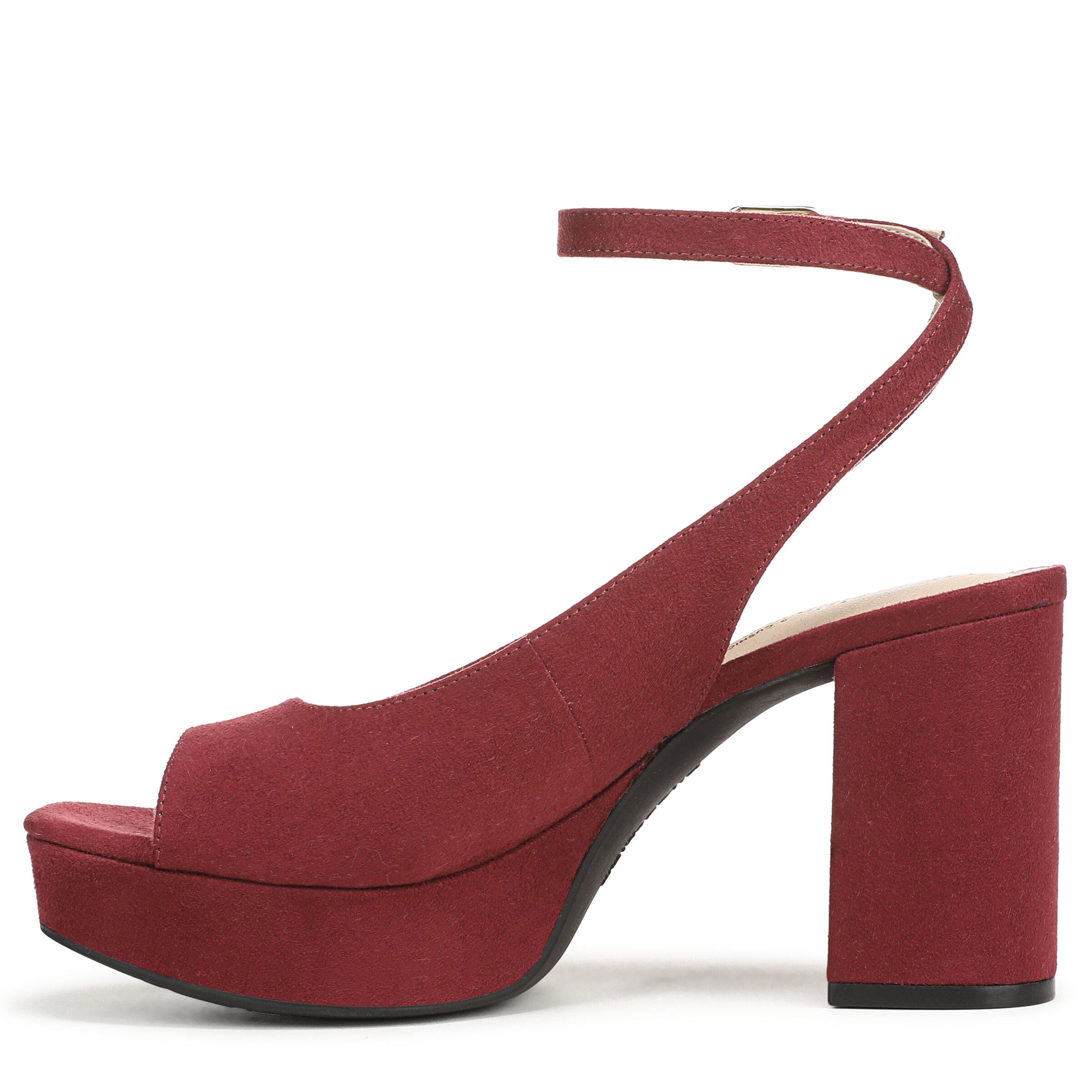 Aliyah Dress Sandal, MERLOT RED, alternate image number 5