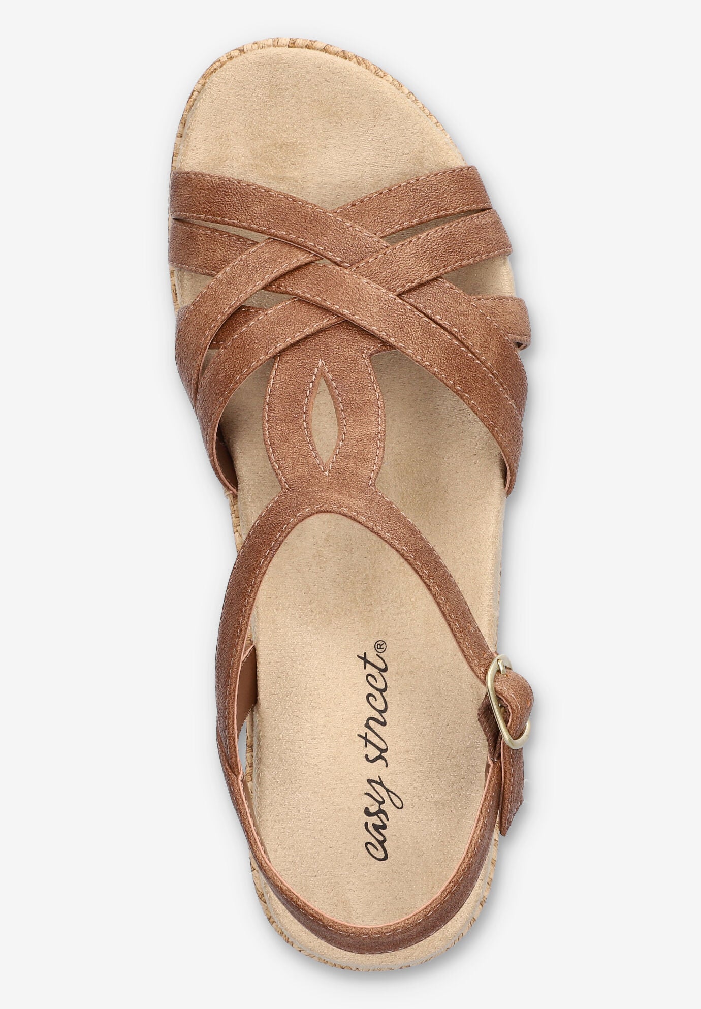 Lua Wedge Sandal, TAN, alternate image number 6