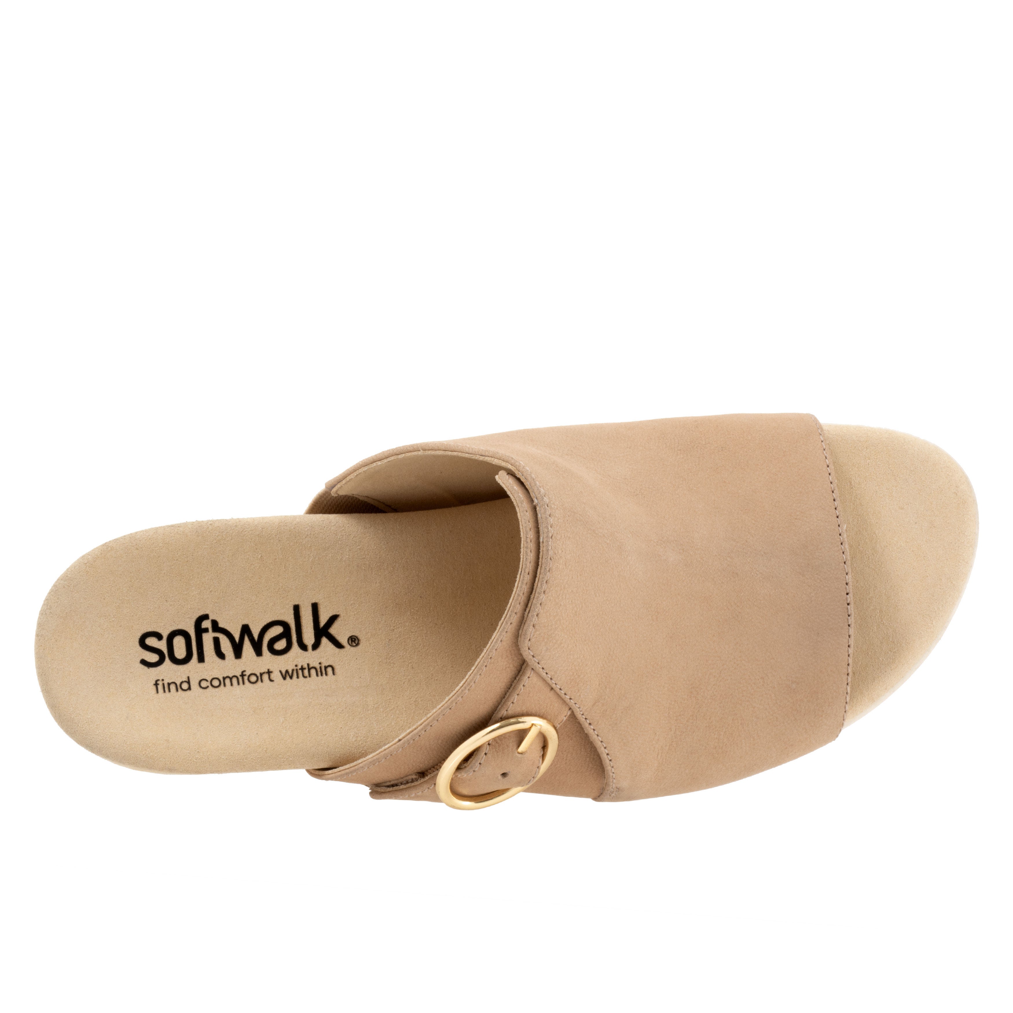 Newberry Sandal, BEIGE NUBUCK, alternate image number 3