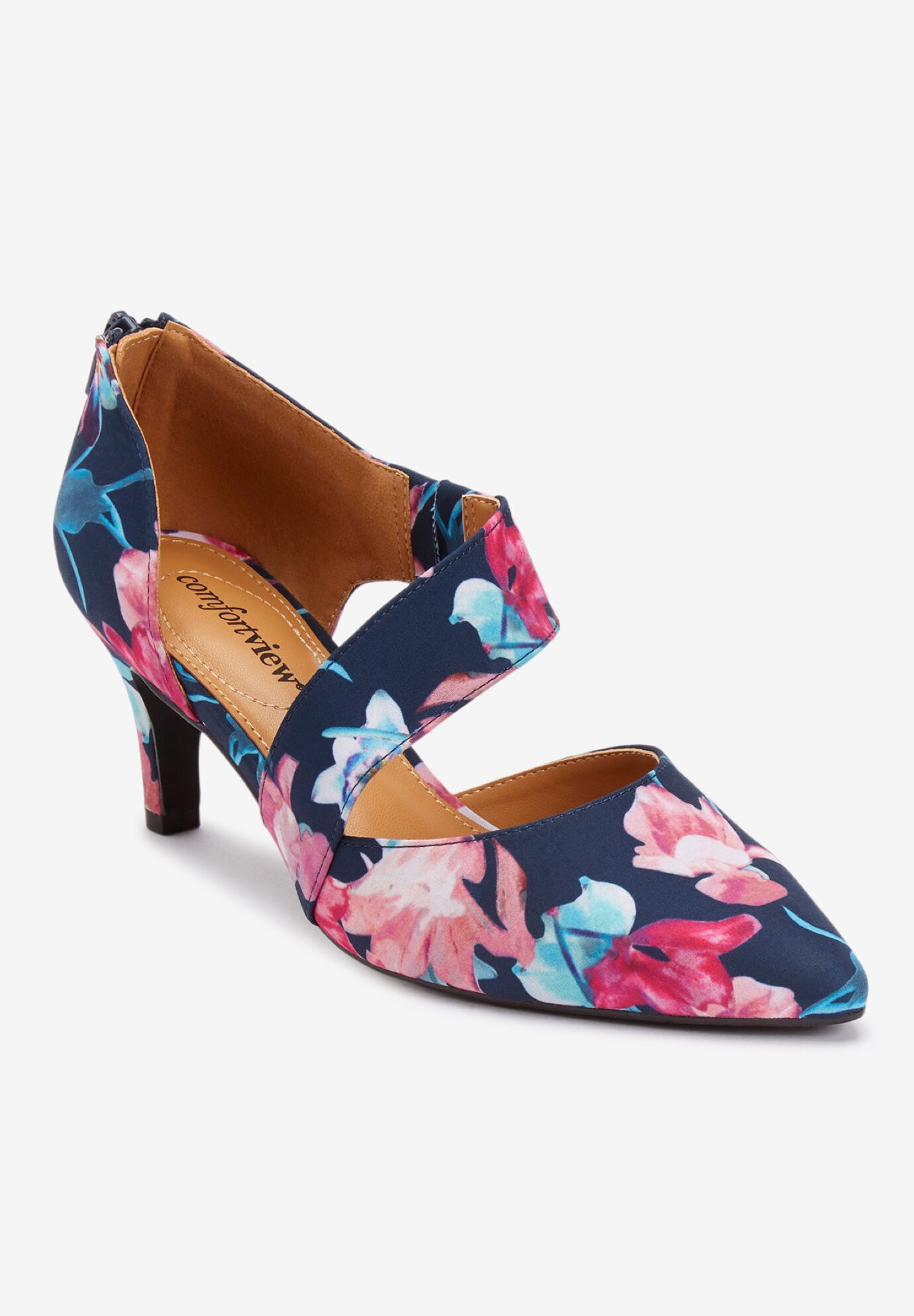 The Braelynn Pump, WATERCOLOR FLORAL, hi-res image number 0