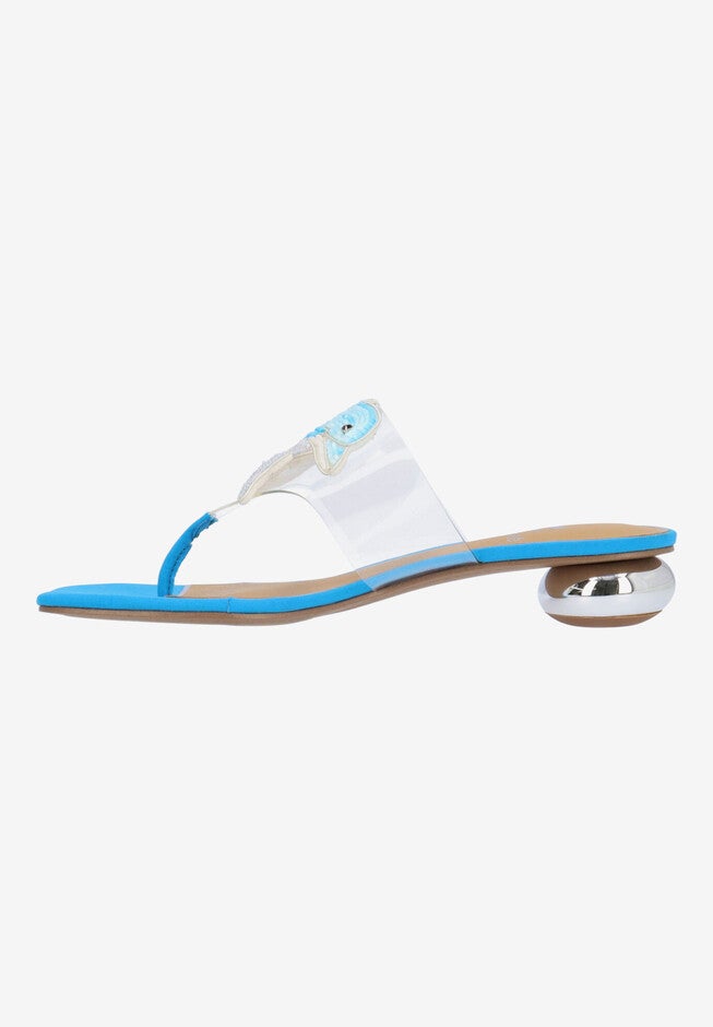 Dolphi Thong Sandal, CLEAR BLUE, alternate image number null