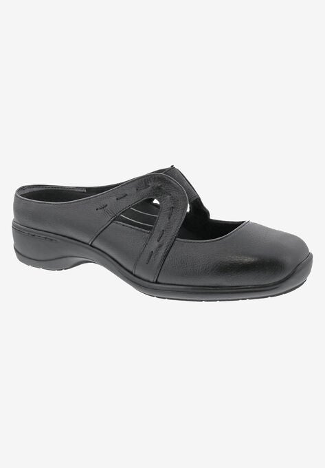 Shoenanigan Mule, BLACK LEATHER, hi-res image number null