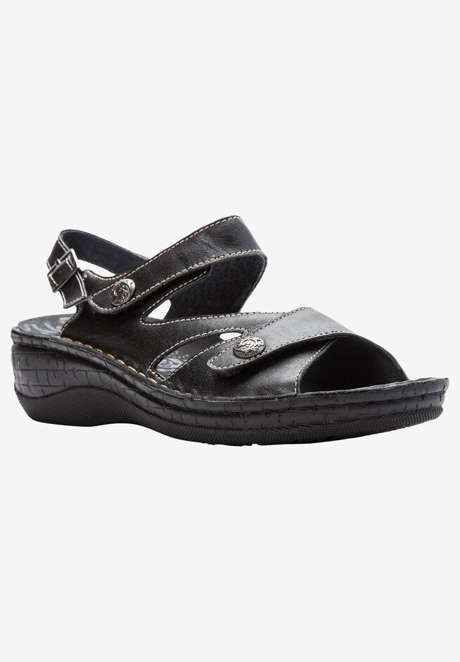 Jocelyn Sandals by Propet®, BLACK, hi-res image number null
