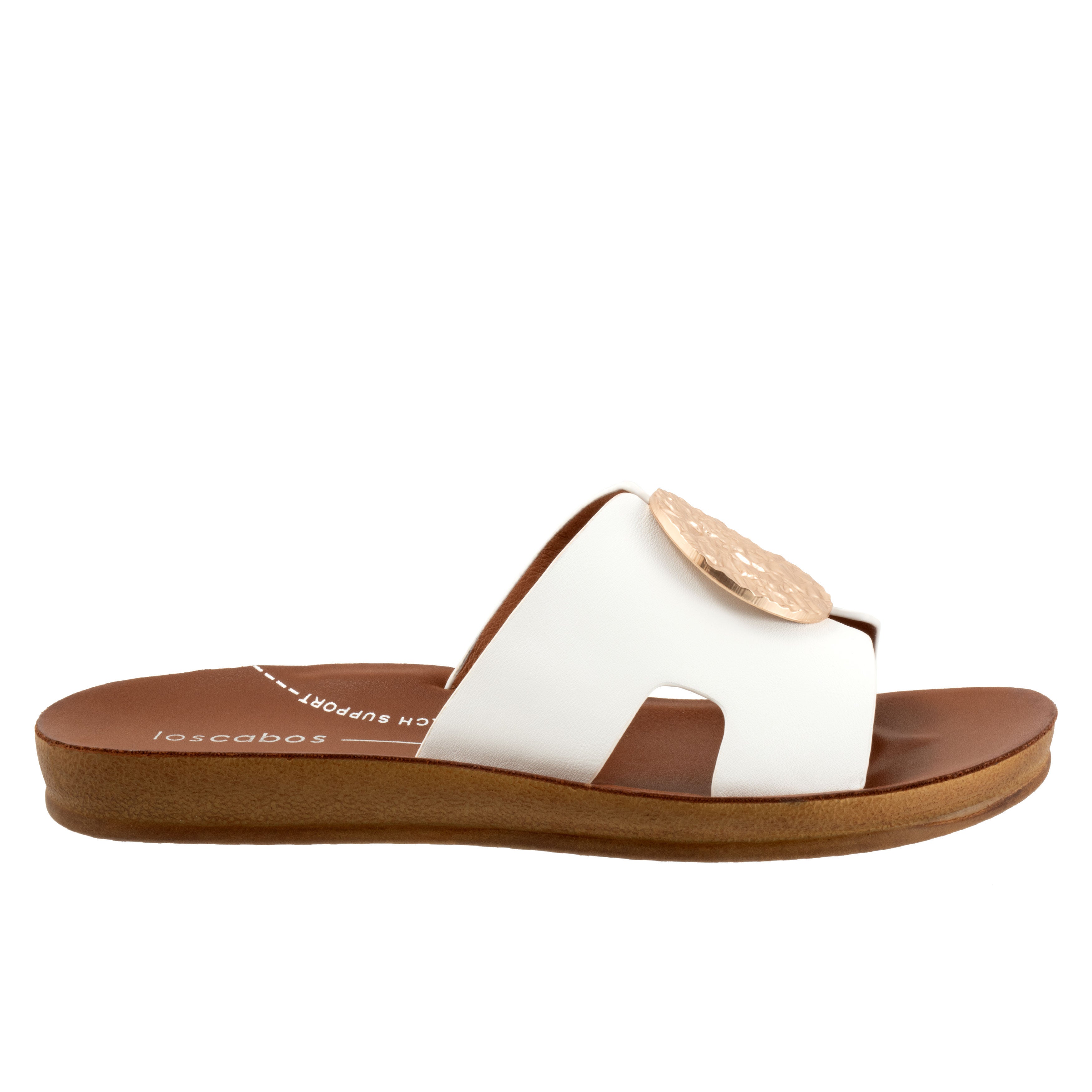 Hero Slip-On Sandal, WHITE, alternate image number 4