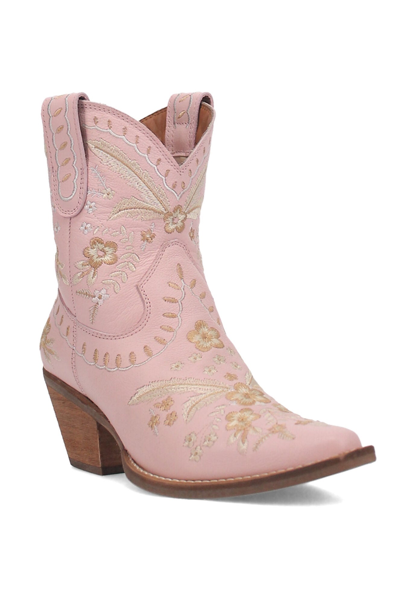 Primrose Mid Calf Western Boot, PINK, hi-res image number 0