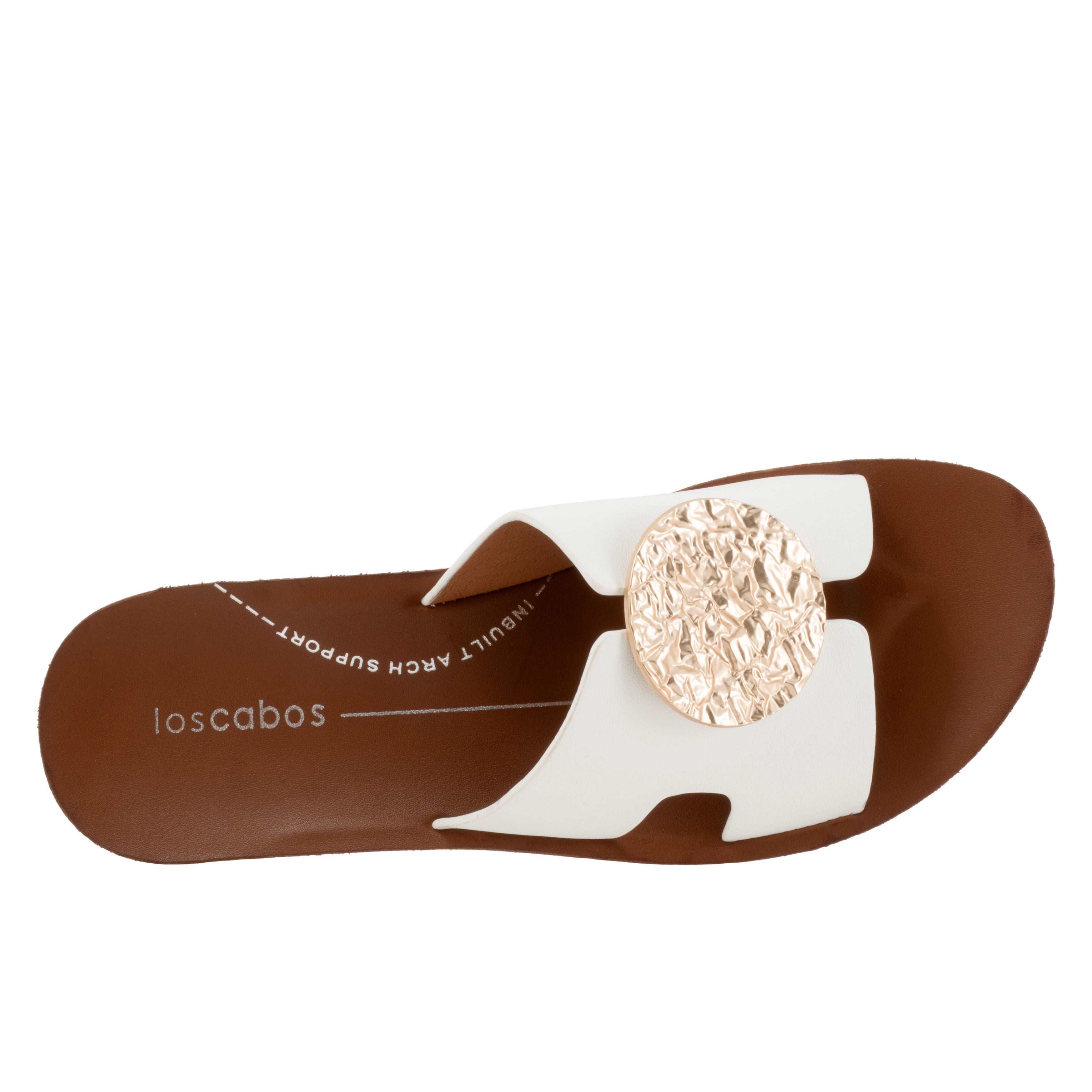 Hero Slip-On Sandal, WHITE, alternate image number 3