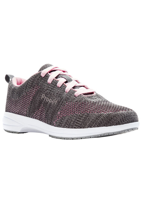 Washable Walker Revolution Sneakers by Propet®, GREY PINK, hi-res image number null