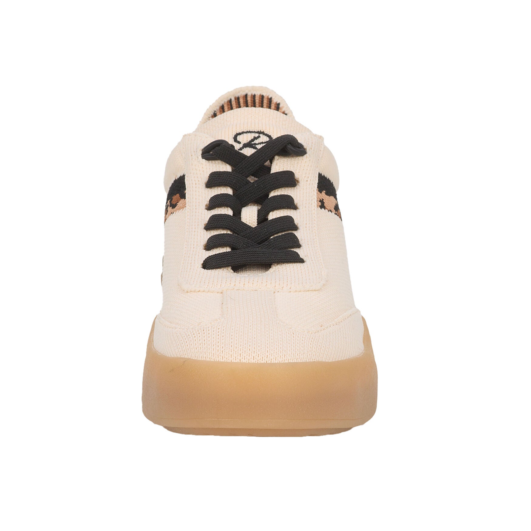 Stella Stretch Knit Sneaker, CREAM TAN BLACK, alternate image number 3