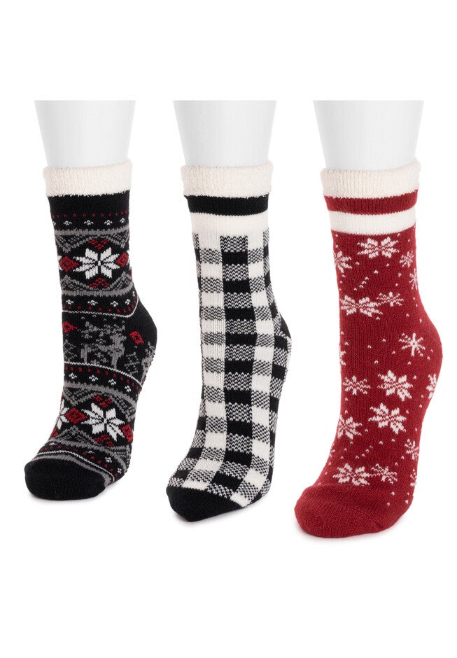 3 Pair Pack 2 Layer Ankle Socks, , on-hover image number 1