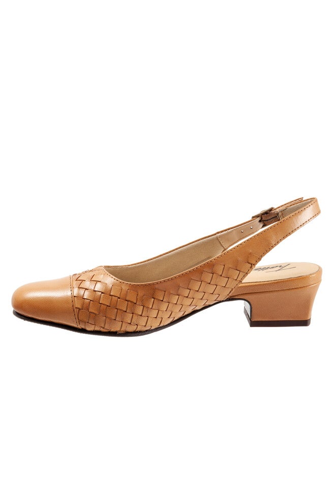 Dea Woven Cap Toe Pump, , alternate image number 5