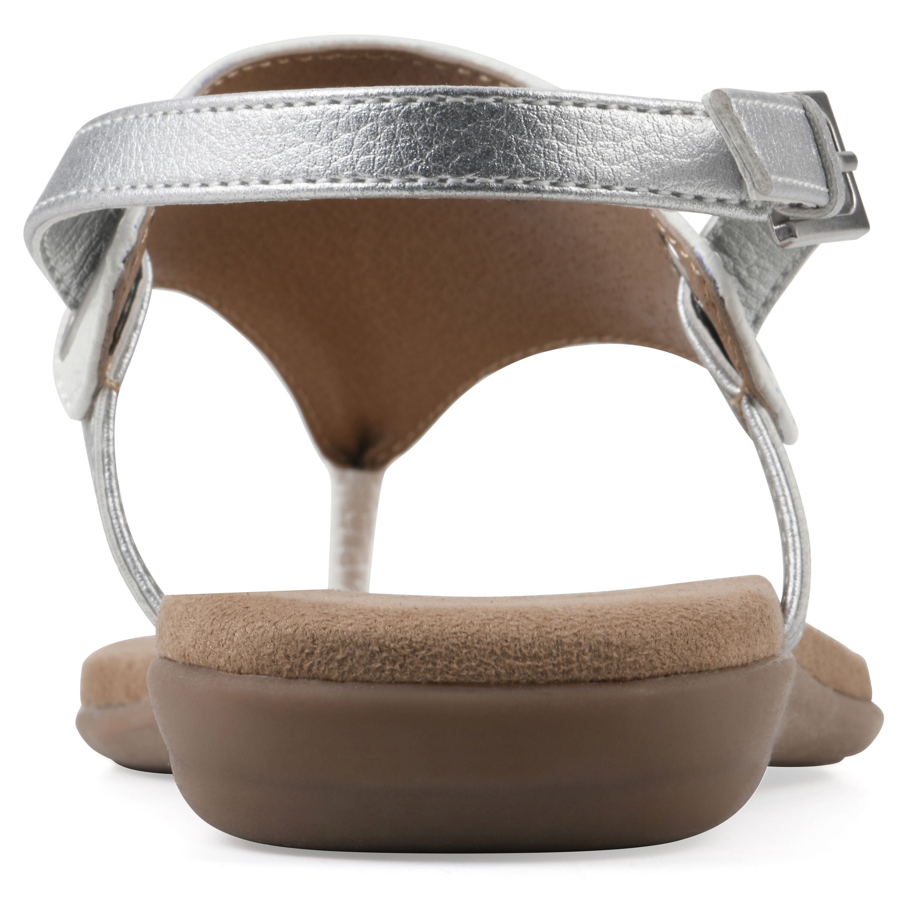 Lifted Backstrap Sandal, WHITE SMOOTH, on-hover image number 1