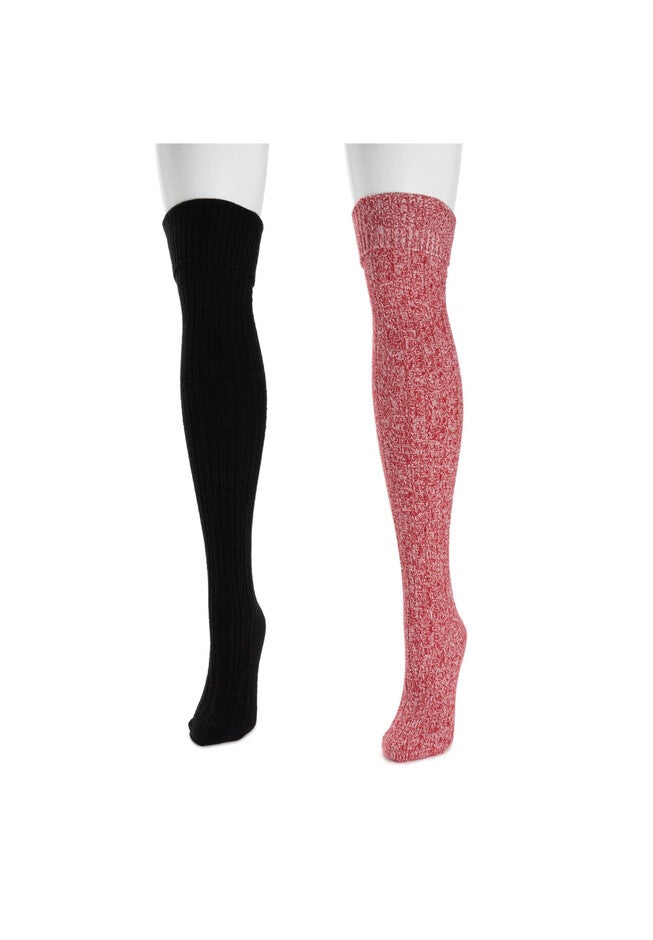 Marl Slippers Socks, , alternate image number 2