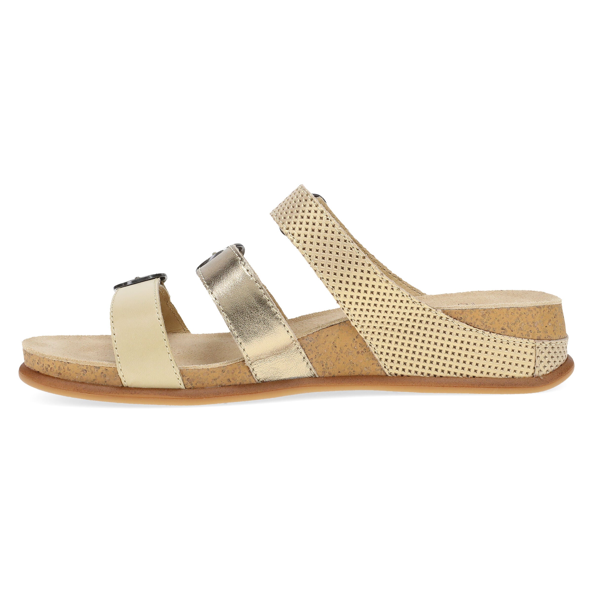 Campbell Gold Sandal, GOLD, alternate image number 6