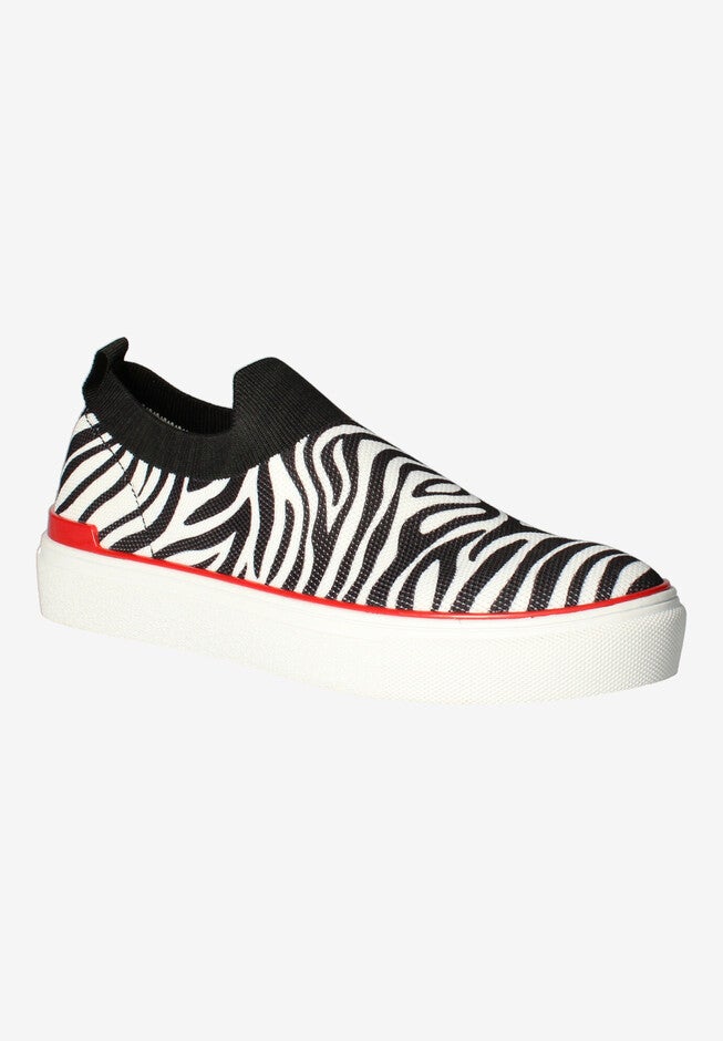 Ishna Sneaker, BLACK WHITE, hi-res image number 0