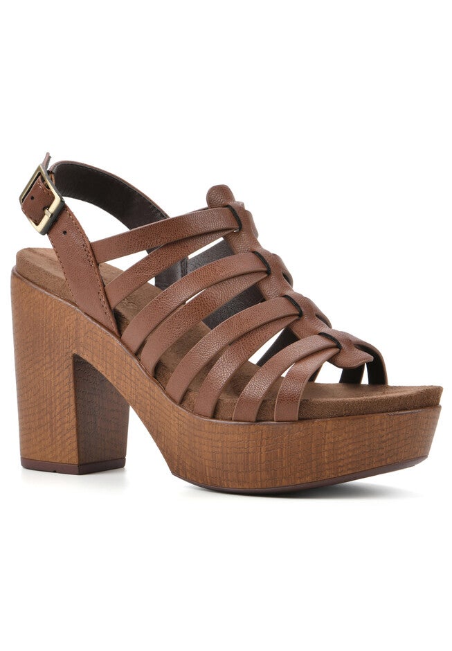 Alliance Dressy Sandal, TAN BURNISHED SMOOTH, hi-res image number 0