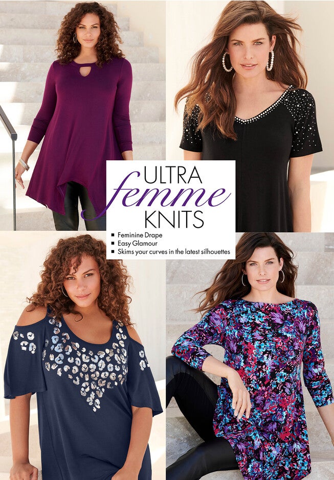 Front Slit Ultra Femme Tunic, , alternate image number 3