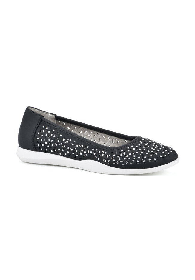 Cliffs Pleased Flat, BLACK NUBUCK, hi-res image number 0