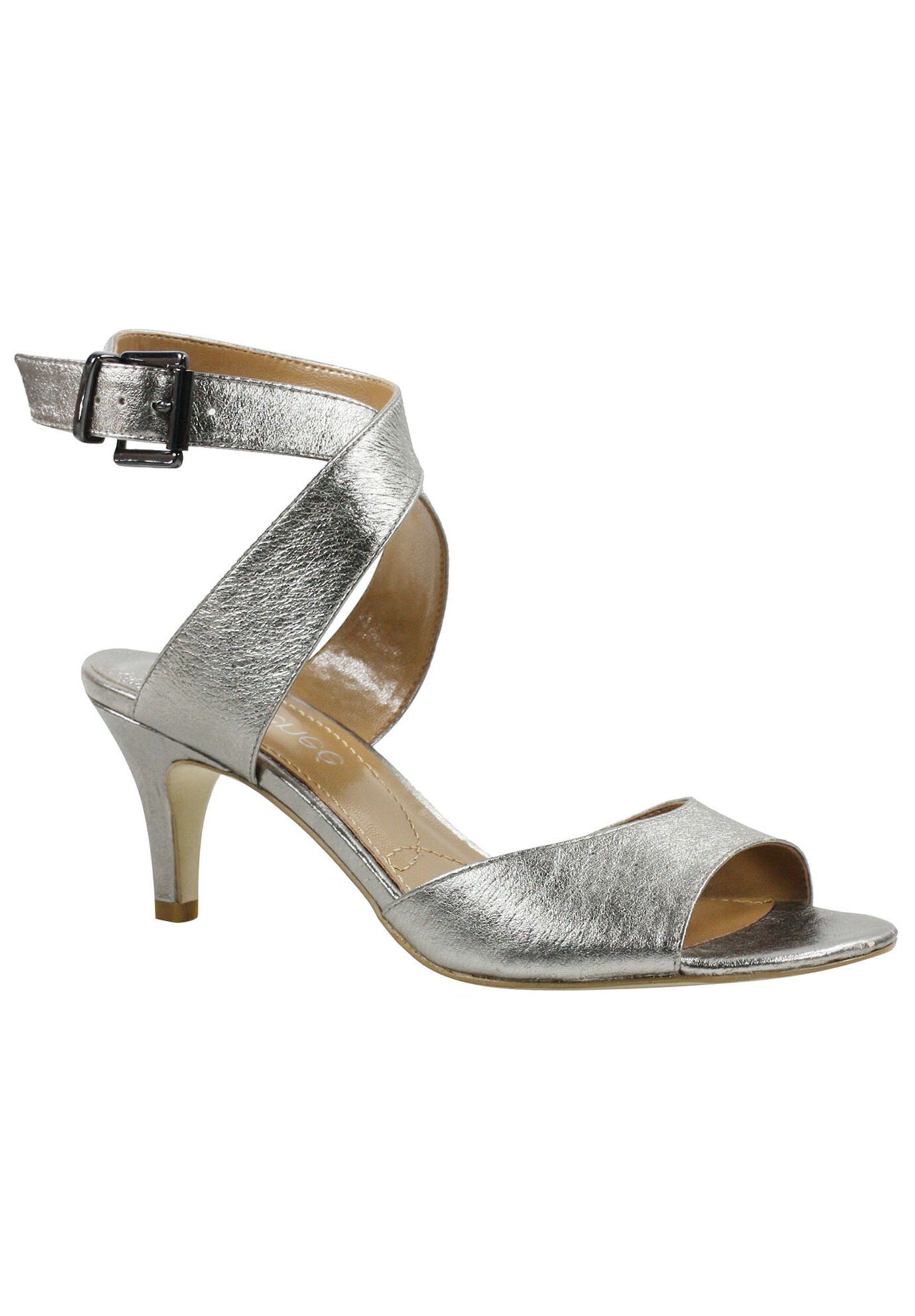 Soncino Sandals by J. Renee&reg;, TAUPE METALLIC, hi-res image number 0