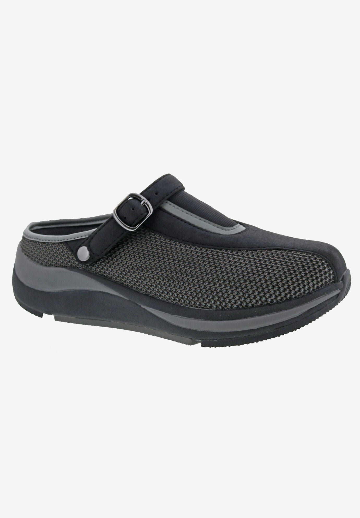 Pursuit Convertible Slingback Mule, BLACK MESH COMBO, hi-res image number 0