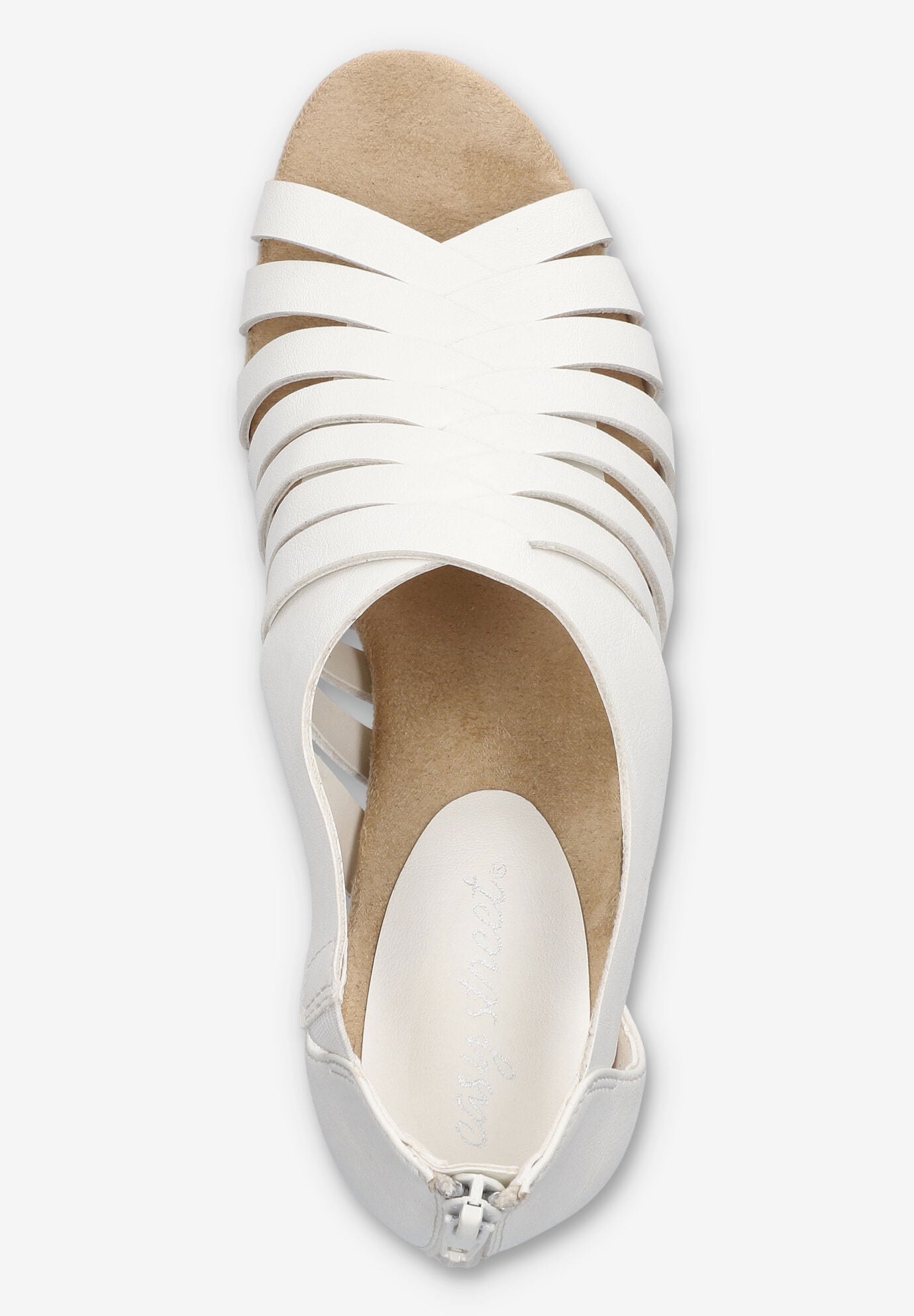 Vanni Block Heel Sandal, WHITE, alternate image number 6