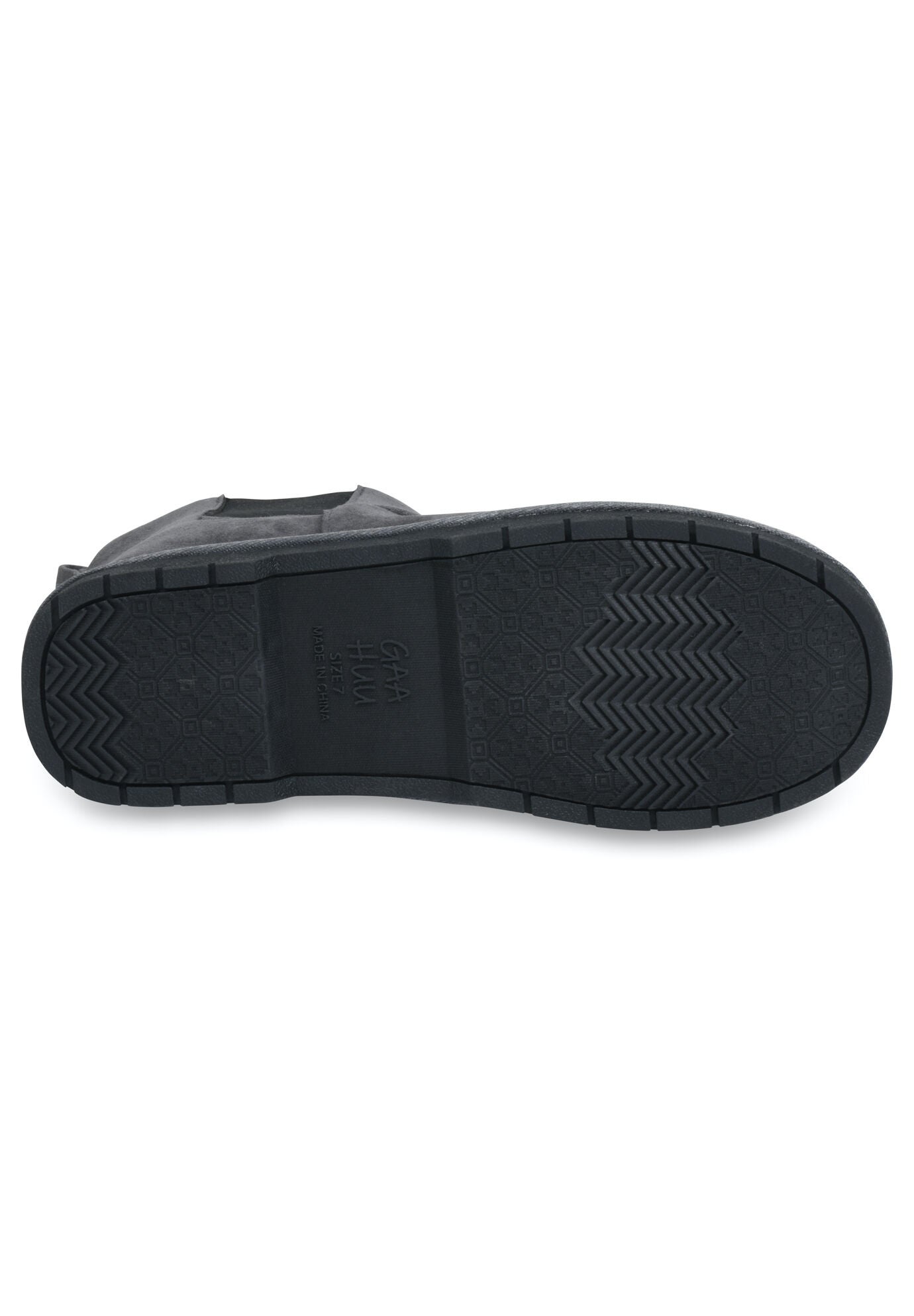 Faux Suede Double Gore Ankle Boot, , alternate image number 4