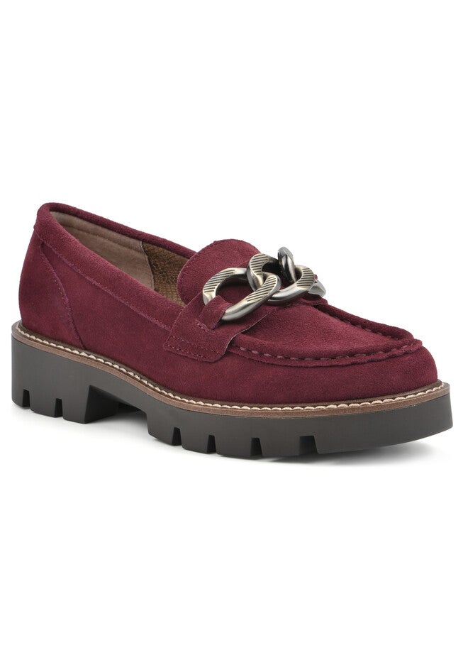 Goodie 2 Casual Flat, BURGUNDY SUEDE, hi-res image number 0