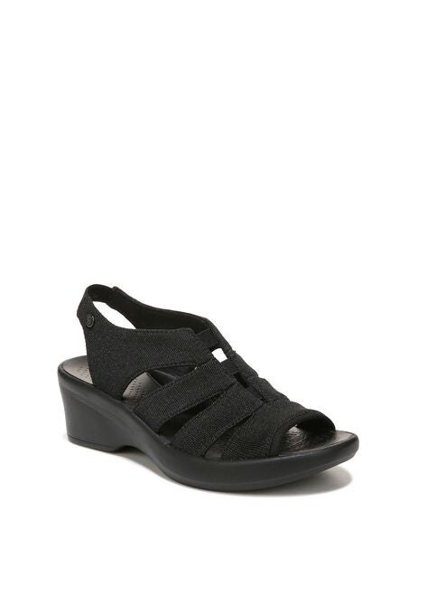 Finale Gladiator Sandal, BLACK SHIMMER FABRIC, hi-res image number null