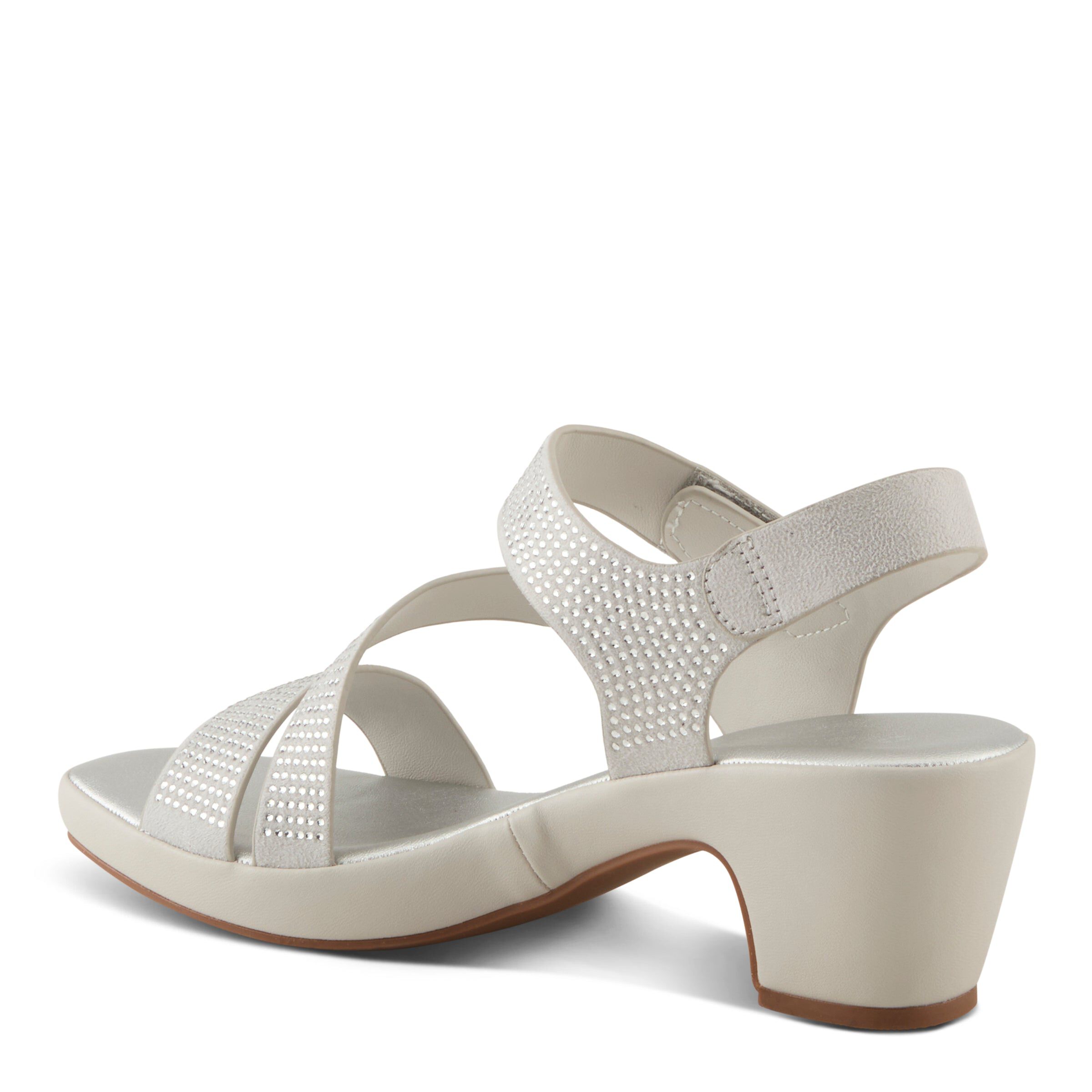 Yadiel Slingback Sandals, SILVER, alternate image number 7