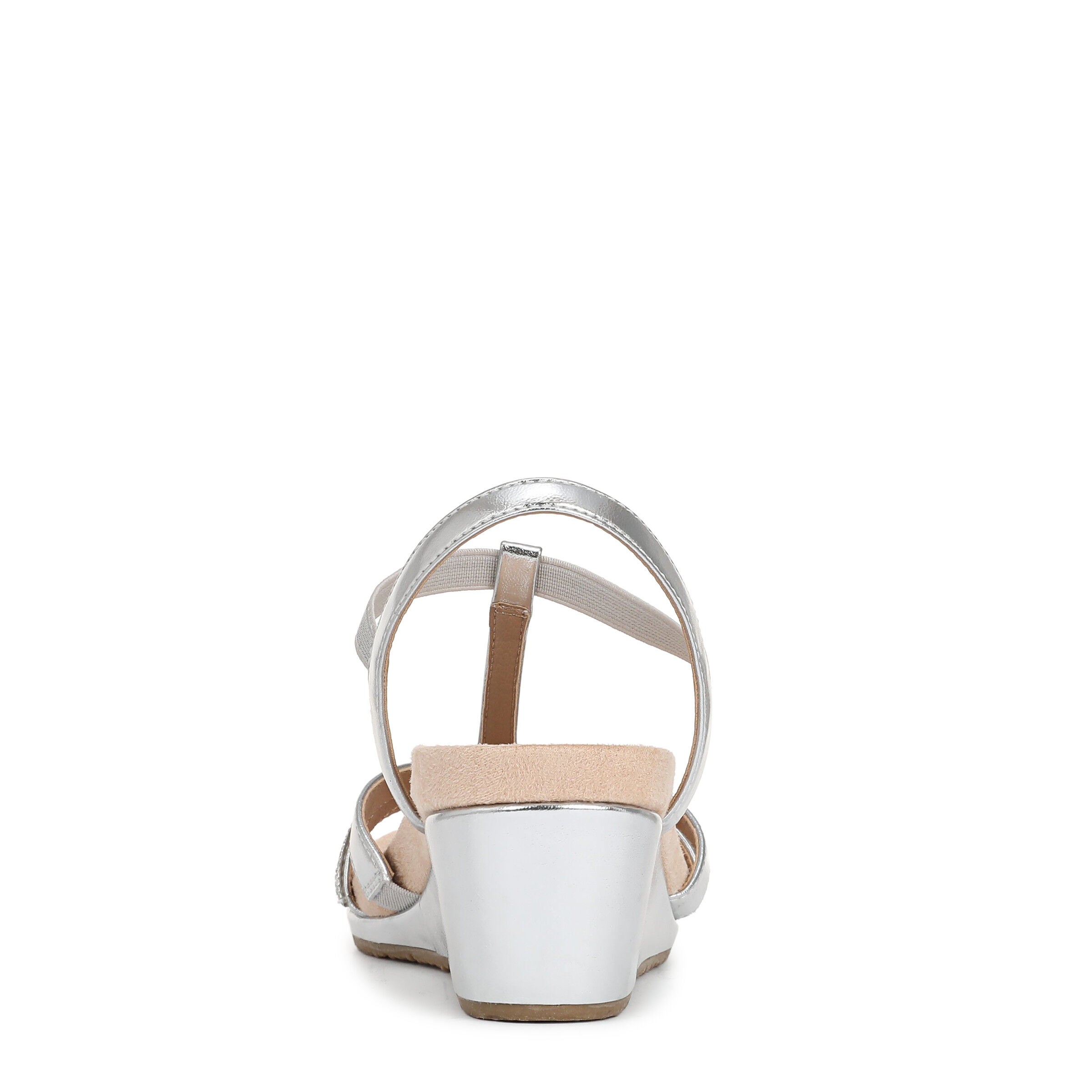 Mimosa Wedge Sandal, SILVER, on-hover image number 1