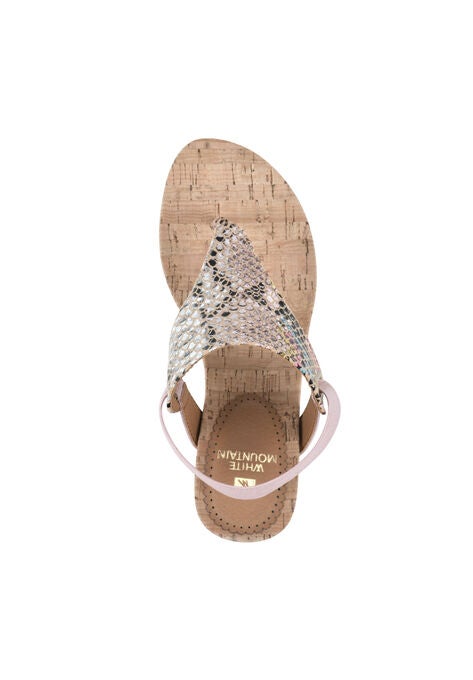 White Mountain All Good Wedge Sandal, , alternate image number null